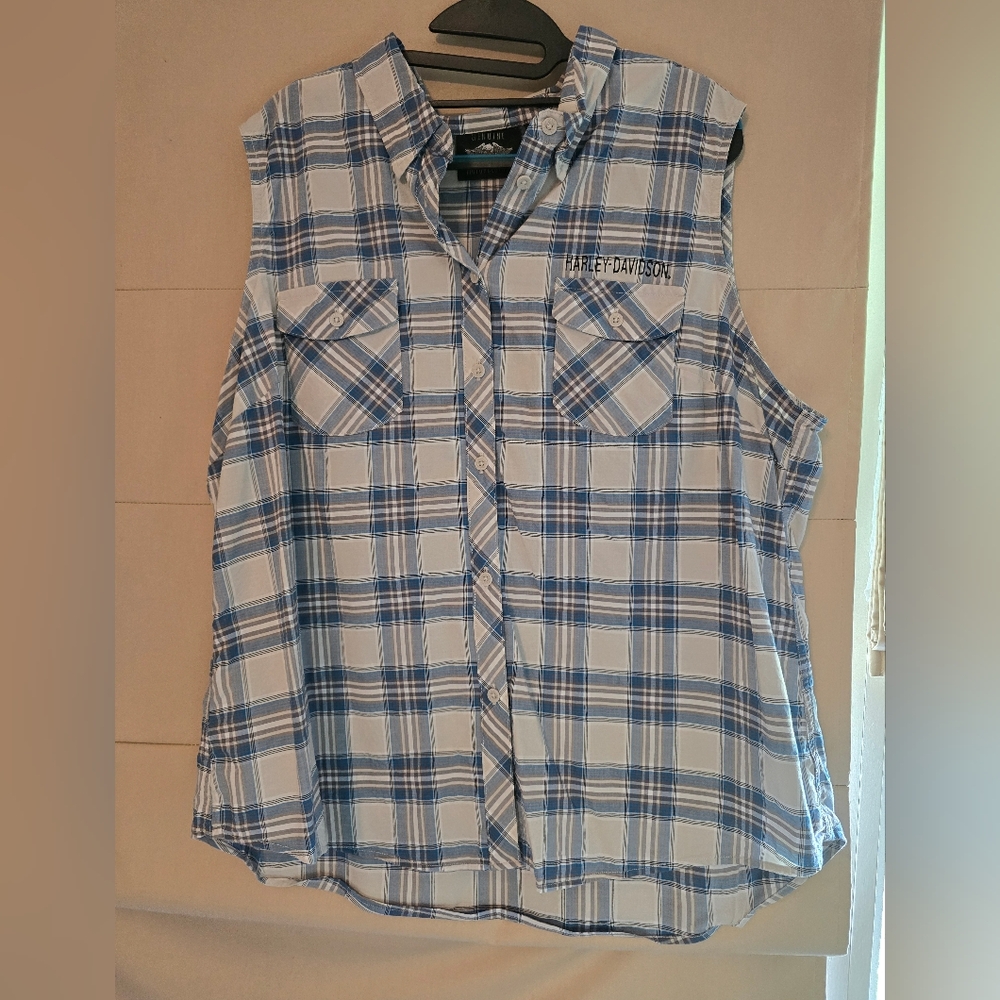 HARLEY DAVIDSON SLEEVELESS TOP 2XL